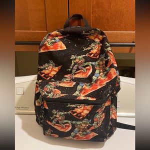 TMNT Teenage Mutant Ninja Turtles Pizza Backpack